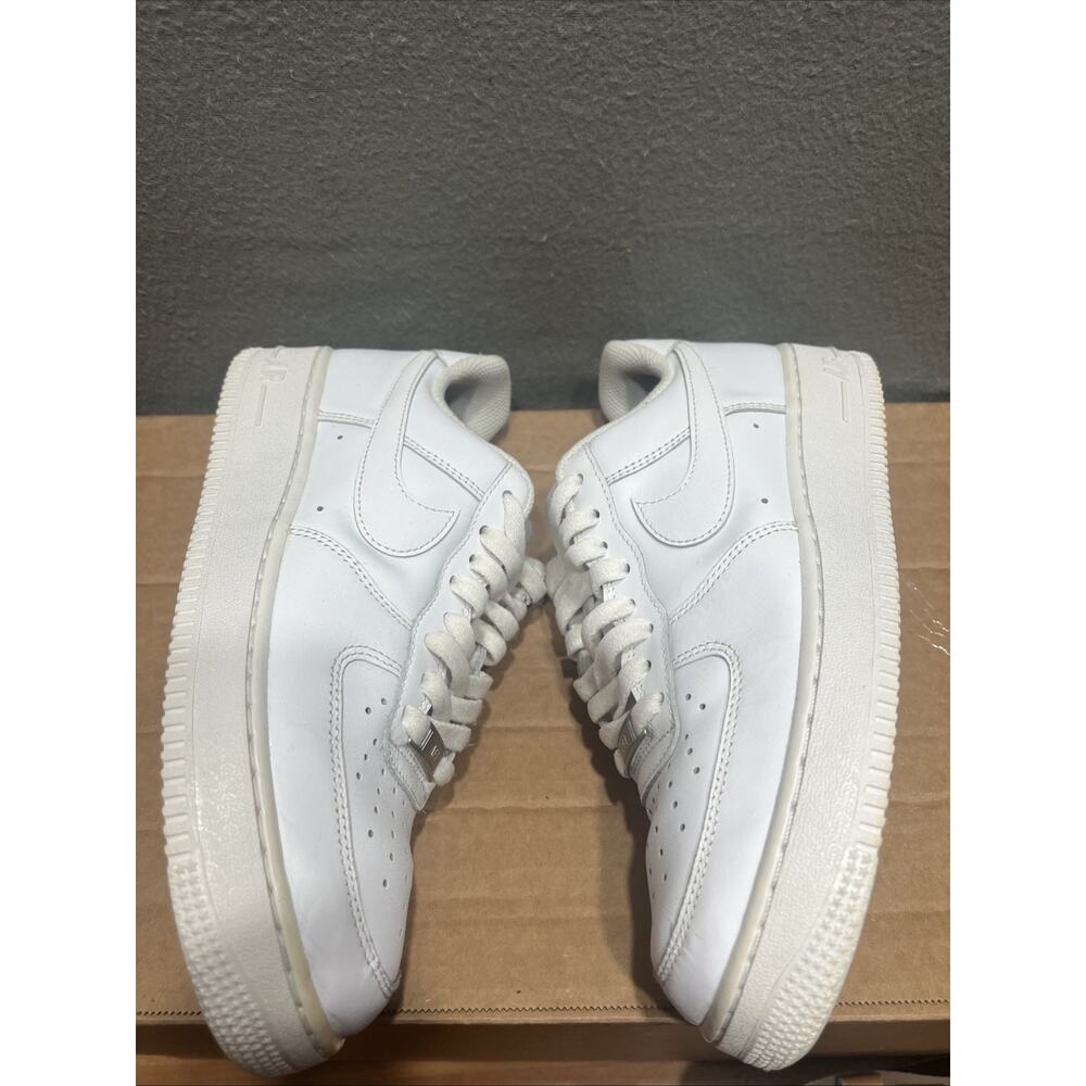 Nike Air Force 1 Triple White DD8959-100 Womens Size 9 - Picture 9 of 12